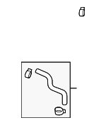 21204AB140 - : Heater Hose for Subaru: Legacy, Outback Image
