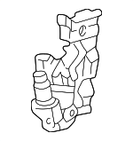 2027204535 - Body: Lock for Mercedes-Benz Image