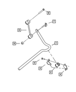5272309AA - : Rear Sway Bar for Mopar Image