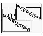 28421FL021 - Suspension: Axle Assembly for Subaru Image