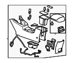 94509645 - Body: Console Assembly for Chevrolet: Cruze Image