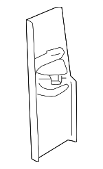 7302458010B0 - : Seat Belt Height Adjuster Cover for Lexus: ES300h, ES350, GS F, GS200t, GS350, GS450h, IS200t, IS250, IS300, IS350 Image