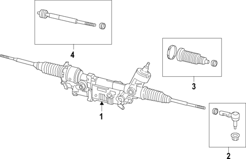 Steering Gear & Linkage for 2016 Dodge Challenger #3
