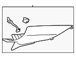 7212A059HA - Body: Upper Quarter Trim for Mitsubishi Image