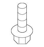 FX108046 - : Damper Nut for Land Rover: Discovery Sport, LR3, LR4, Range Rover Evoque, Range Rover Sport, Range Rover Velar Image
