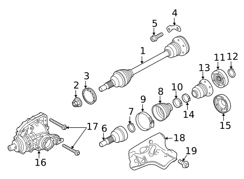 Carrier & Front Axles for 2010 Porsche Panamera #0
