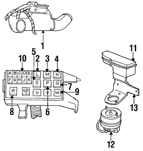 Electrical Components for 1990 Chrysler Imperial #0