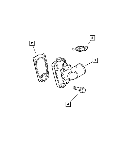 Water Pump and Related Parts for 2016 Ram ProMaster 2500 #2