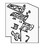 1Q0868851D82V - Body: Flap for Volkswagen: Eos Image