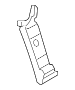 4L2Z78211A11AA - Body: Hinge Pillar for Ford: Explorer, Explorer Sport Trac | Lincoln: Aviator | Mercury: Mountaineer Image