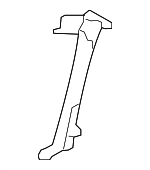 1L2Z7802508AA - Body: Hinge Pillar for Ford: Explorer | Lincoln: Aviator | Mercury: Mountaineer Image