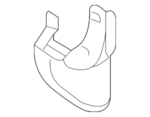 868322E010 - : Mud Flap for Hyundai Image