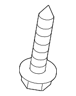 865793V000 - Body: Bumper Bracket Screw for Hyundai Image