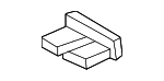 86819C1000 - Body: Fender Liner Nut for Hyundai Image