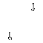 33326760340 - Suspension: Suspension Cross-member Bolt for BMW Image