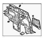 6474048160C2 - Body: Side Trim Panel for Lexus: RX350L, RX450hL Image