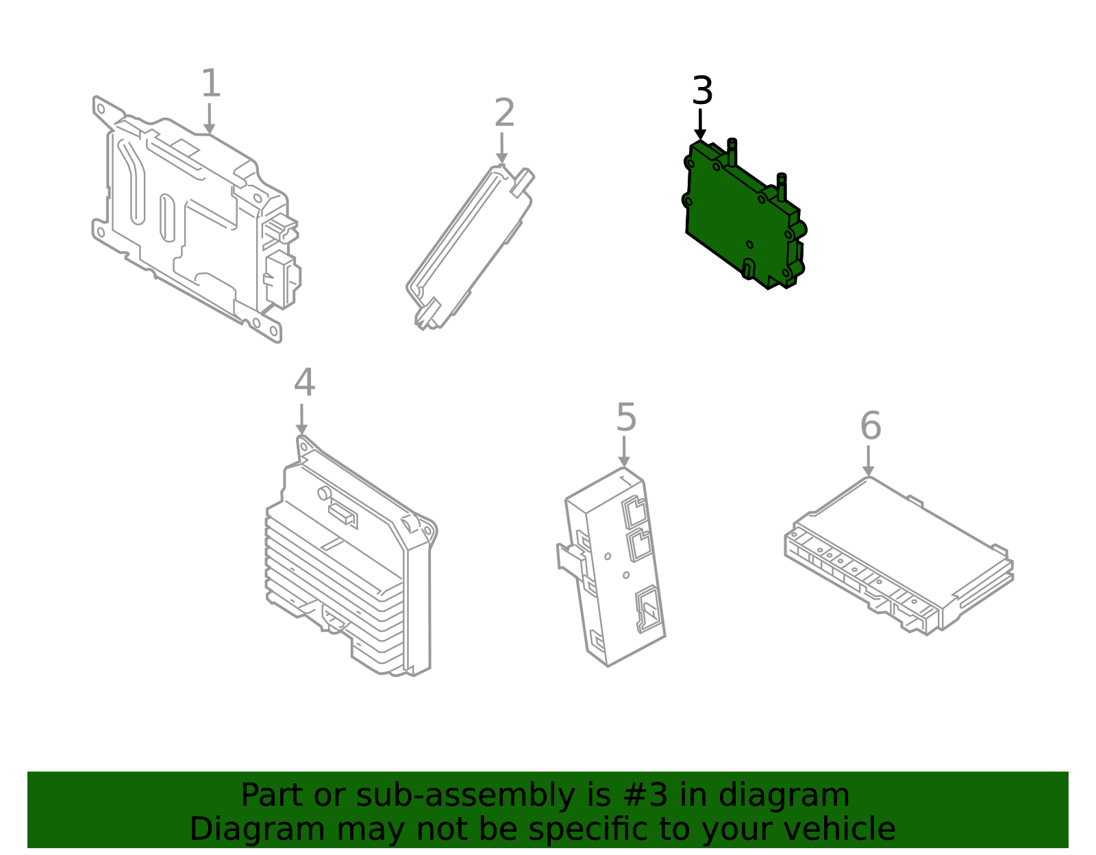 2019-2026 BMW Control Module 66-54-7-928-585 | BMW Parts Online Hub