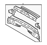 52401XA00B9W - : Rear Body Panel for Subaru: B9 Tribeca, Tribeca Image