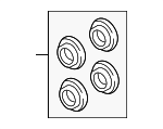 99635191500 - Brakes: Repair Kit for Porsche Image