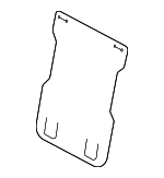 7997733030 - Body: Lumbar Adjuster Pad for Toyota: 4Runner, bZ4X, Camry, Corolla, Crown, Crown Signia, Mirai Image