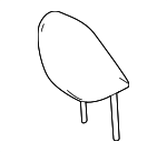 7191062050C1 - : Headrest for Toyota Image