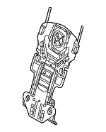 710530R020 - Body: Lumbar Adjuster for Toyota: bZ4X, Camry, Corolla, Corolla Cross, Crown, GR Corolla, Grand Highlander, Highlander, Land Cruiser, Mirai, Prius, Prius AWD-e, Prius Prime, RAV4, RAV4 Prime, Sienna, Venza Image