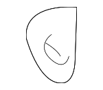 5196352010 - Body: Side Rail Extension Hook for Scion: xB | Toyota: Echo Image