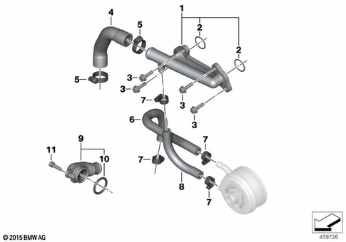 Thermostat and Coolant Lines for 2020 BMW-Motorrad C 650 GT #0