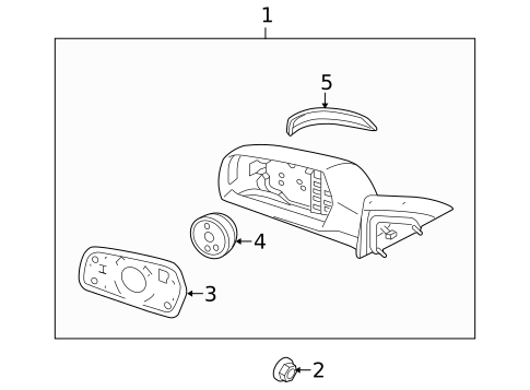 Mirrors for 2010 Kia Optima #1