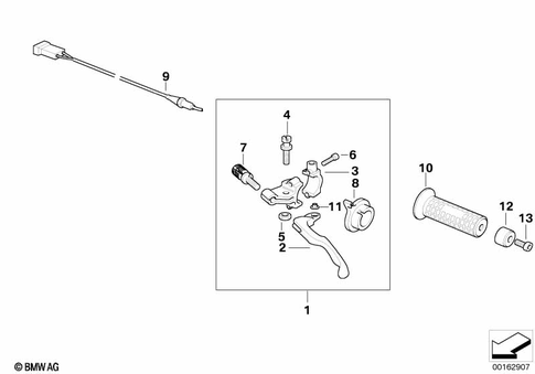 Control Assembly for 1997 BMW-Motorrad F 650 ST #1
