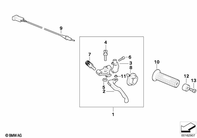 32727707982 - : Clutch Lever for BMW-Motorrad Image