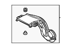 PX1N13200 - Engine: Engine Air Intake Hose for Mazda Image