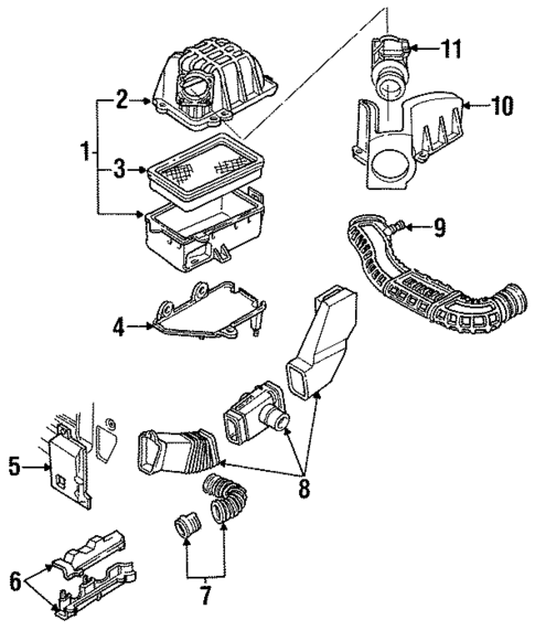 Powertrain Control for 1991 Mazda Navajo #0