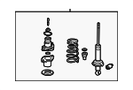 52610S5TA12 - Suspension: Suspension Strut And Coil Spring Assembly for Honda: Civic Image