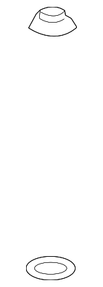 51631S2A004 - Suspension: Mount Base Bushing for Honda: Civic, S2000 Image