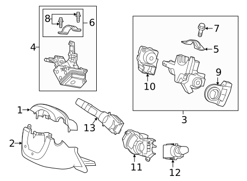 Switches for 2018 Honda Civic #0