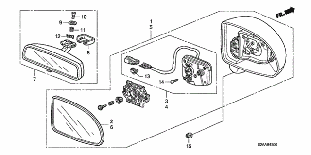 Mirror for 2009 Honda S2000 #0