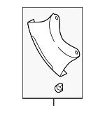 1T1612163 - : Heat Shield for Audi: TT Quattro, TTS Quattro Image