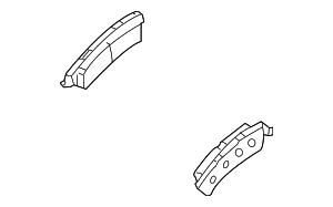 22960231 - : Brake Pads Replaced by Part Number 84259174 for GM Image
