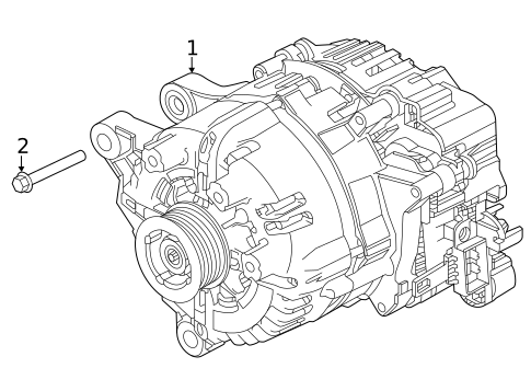 Alternator/Generator & Related Components for 2021 Land Rover Discovery #0