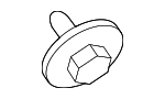 9A791251601 - Body: Under Cover Screw for Porsche Image