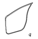 6786252250 - Body: Surround Weather-strip for Toyota Image image