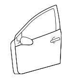 6700252561 - Body: Door Shell for Toyota Image image