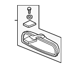 76430S01A01ZA - Body: Mirror Inside for Honda: Civic Image