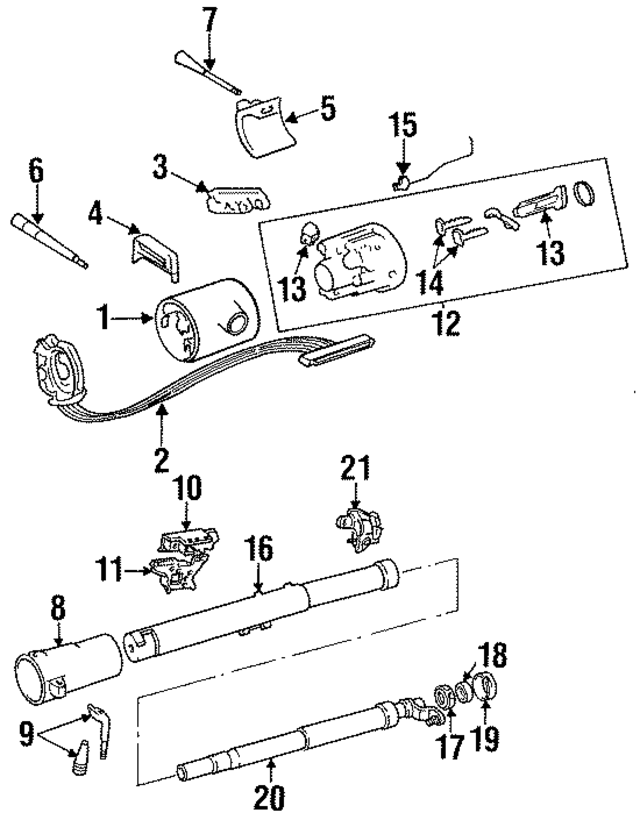 83504379 - Steering: Lock Cover for Mopar Image