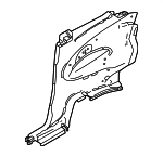 7TN86LXHAA - Body: Lower Quarter Trim for Mopar Image