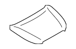 57229FJ0009P - : Hood for Subaru: Crosstrek, Impreza, XV Crosstrek Image