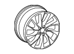 8W0601025EL - : Wheel, Alloy for Audi: A4, A4 Quattro, S4 Image