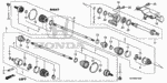 44329SDAA11 - Chassis: BAND C, DRIVESHAFT (OETIKER LIMITED) for Honda Image