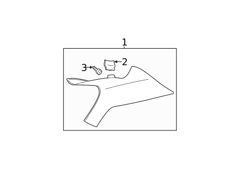 Interior Trim - Quarter Panels for 2001 Buick LeSabre #0